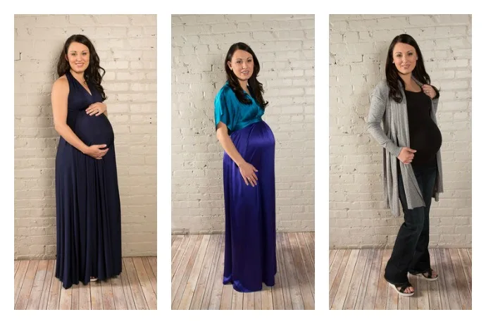 You'll have plenty of holiday party options with Borrow for your Bump rental maternity clothes