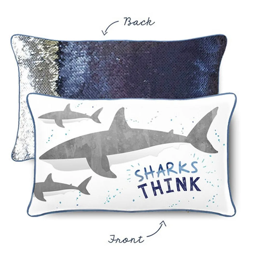 Mermaid Pillow: Shark