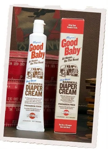 Good Baby. Good mommy. Good diaper cream. Everyone wins.