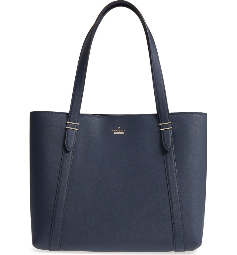 On sale at Nordstrom: Kate Spade Oakwood Street Chandra Tote in Navy | cool mom picks