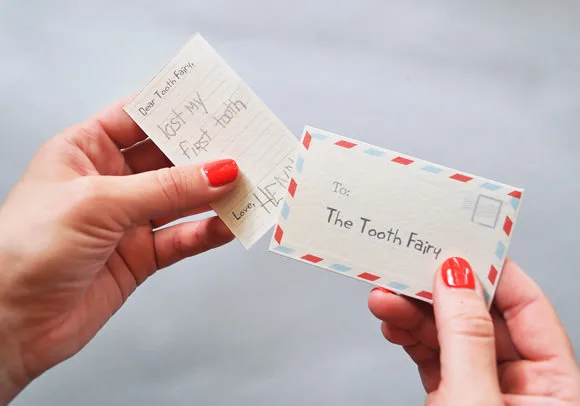 Fun tooth fairy traditions to help celebrate a first lost tooth. (Sniff.)