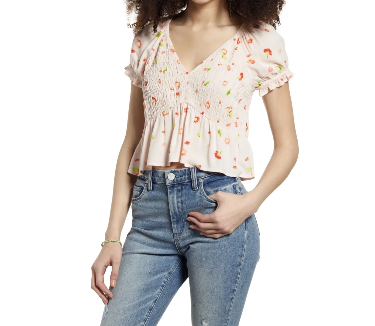Best crop tops for summer: Peplum tank crop top at Target