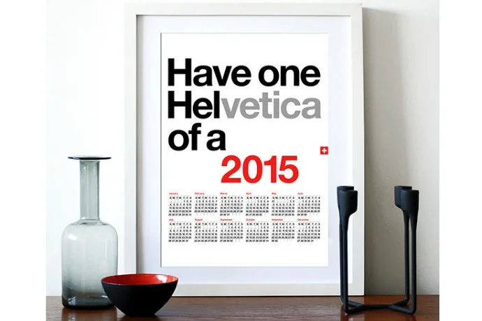 Have a Helvetica 2015, love your favorite type nerds at Cool Mom Picks