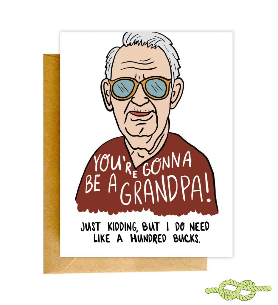 Funny Father's Day cards: Don't give him a heart attack with this one!