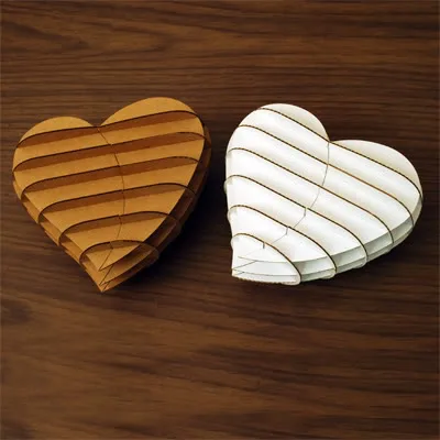 Nothing says I love you quite like recycled cardboard