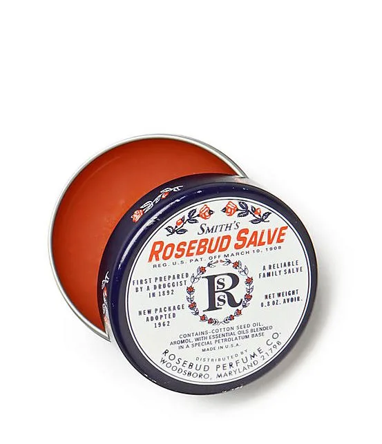 Smith's Rosebud Salve: great drugstore lipbalm and nice stocking stuffer